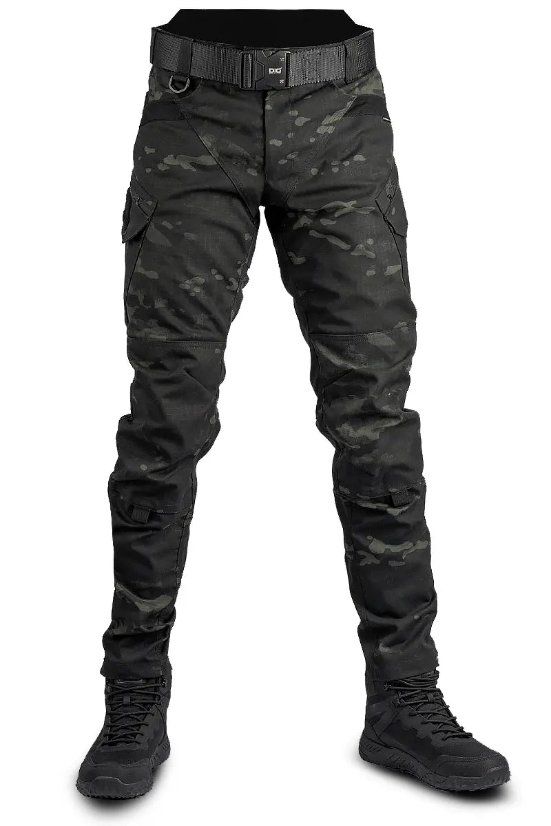 Kinetic Multicam Tactical Pants – Black