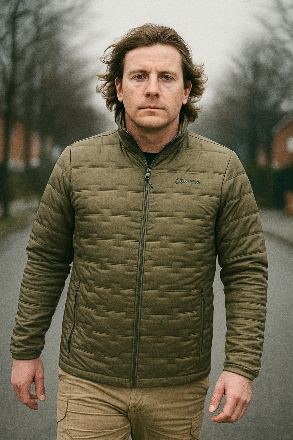 Gefütterte Herrenjacke