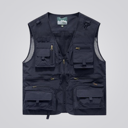 Gilet Homme Outdoor Multifonction