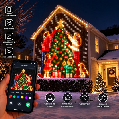 Pixelume™ Pixel Glow Curtain