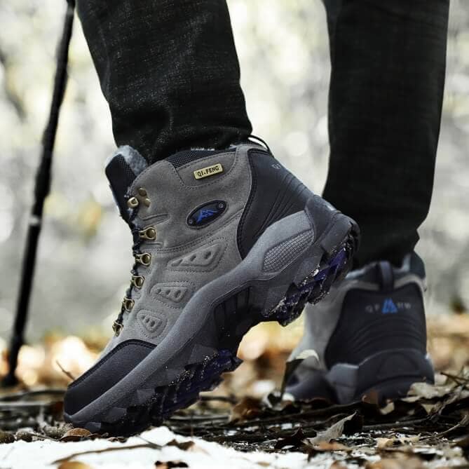 Waterproof hiking boots