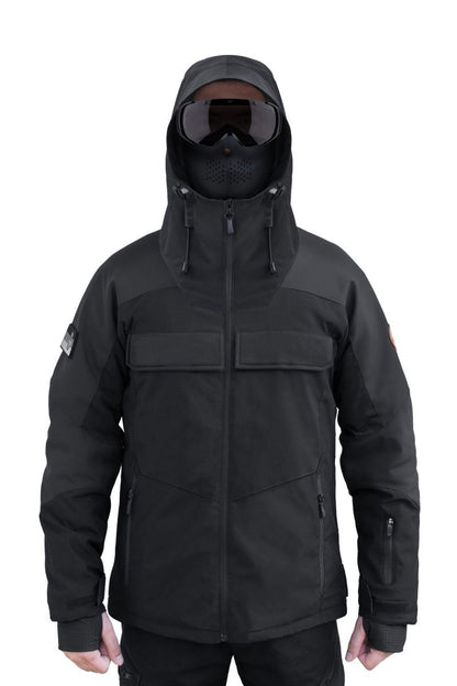 Wasserdichte Alpinjacke Gen 2 – Schwarz