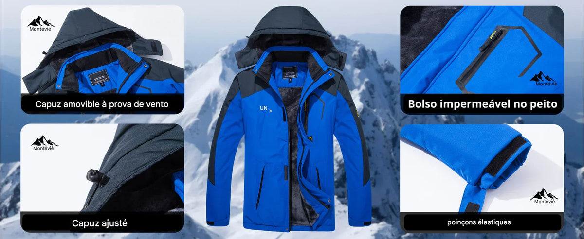 Windproof and waterproof outdoor jacket