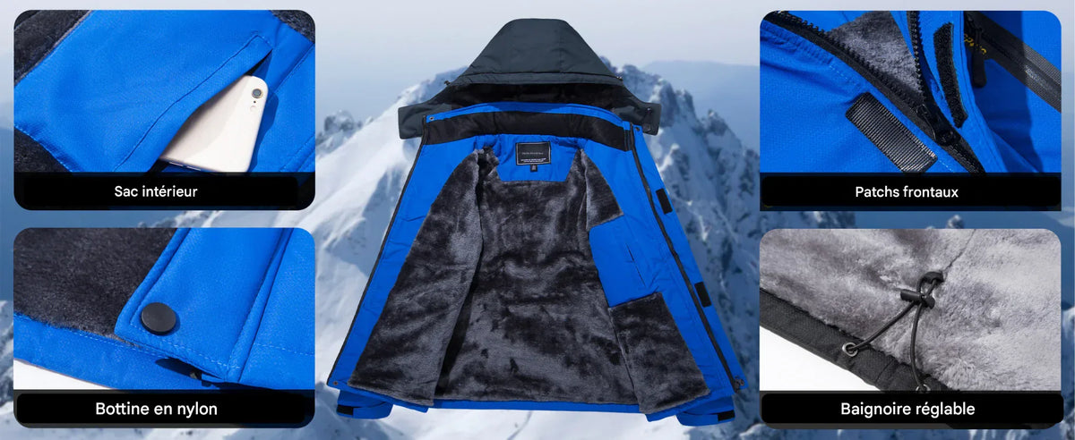Windproof and waterproof outdoor jacket