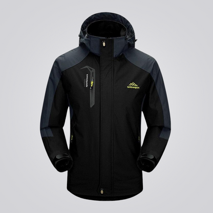 Winddichte und wasserdichte Thermojacke