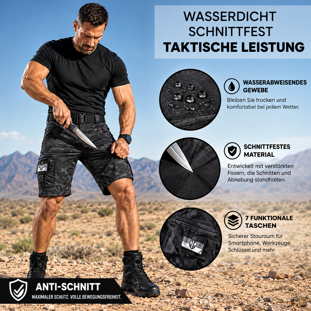 Taktische Shorts
