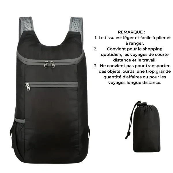 Ultra-light 15L foldable backpack – FoldLite – Rucksacks