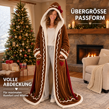 Lebkuchen-Kuschelmantel