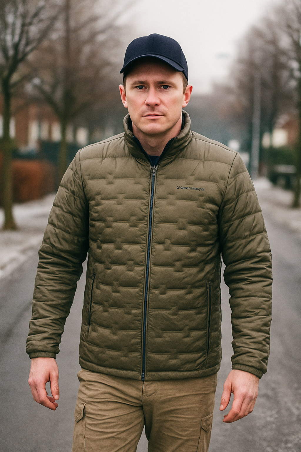 Gefütterte Herrenjacke