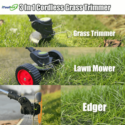 3-in-1 Cordless Grass Trimmer