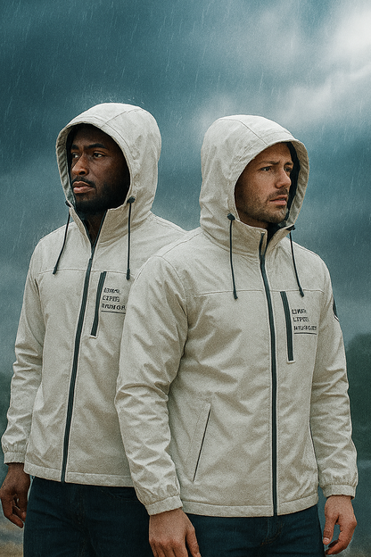 casaco masculino impermeável