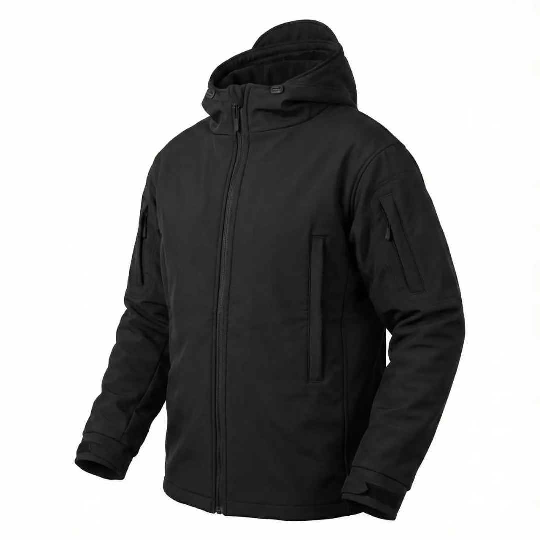 Black tactical jacket