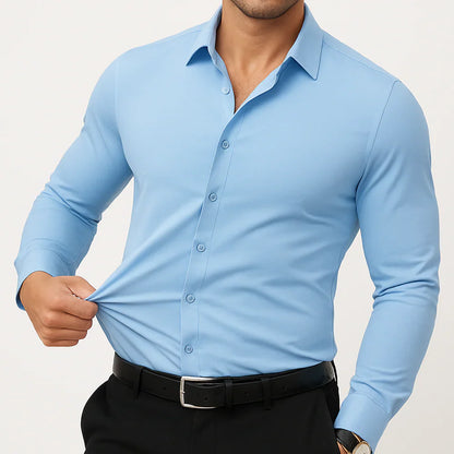 La chemise habillée extensible