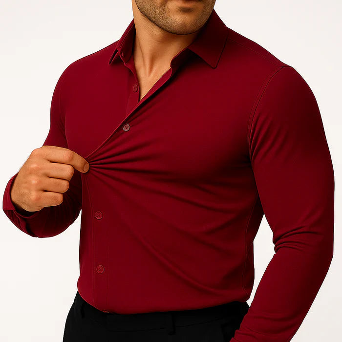 La chemise habillée extensible