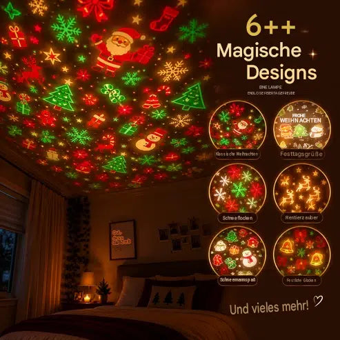 HollyGlow™ Weihnachtsprojektor