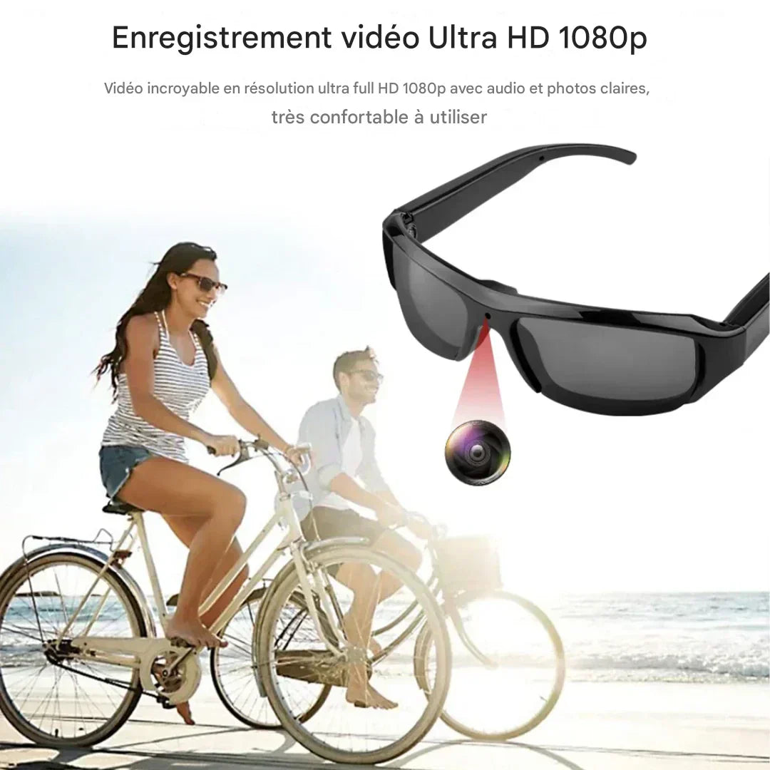 Sunglasses with camera