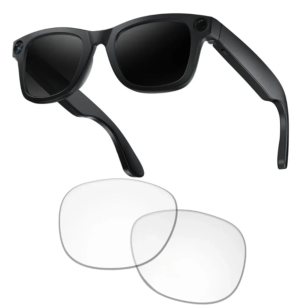 Lunettes connectées, Caméra Intégrée, ChatGPT – SmartView Pro IA
