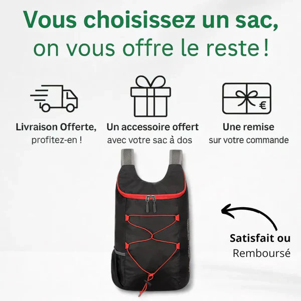 Ultralight 20L foldable bag – FlexiPack – Rucksacks