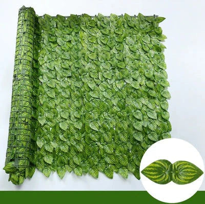 Artificial foliage wall panel for vertical garden
