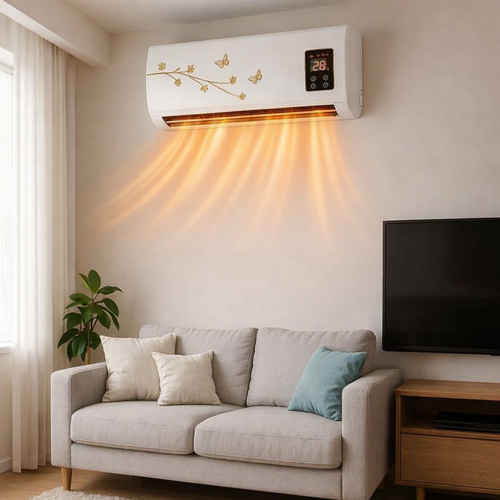 Max Inverter portable split heater, economical and efficient
