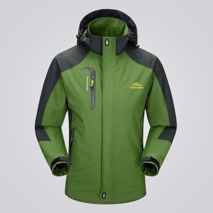 Winddichte und wasserdichte Thermojacke