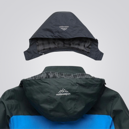 Winddichte und wasserdichte Thermojacke
