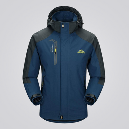 Winddichte und wasserdichte Thermojacke
