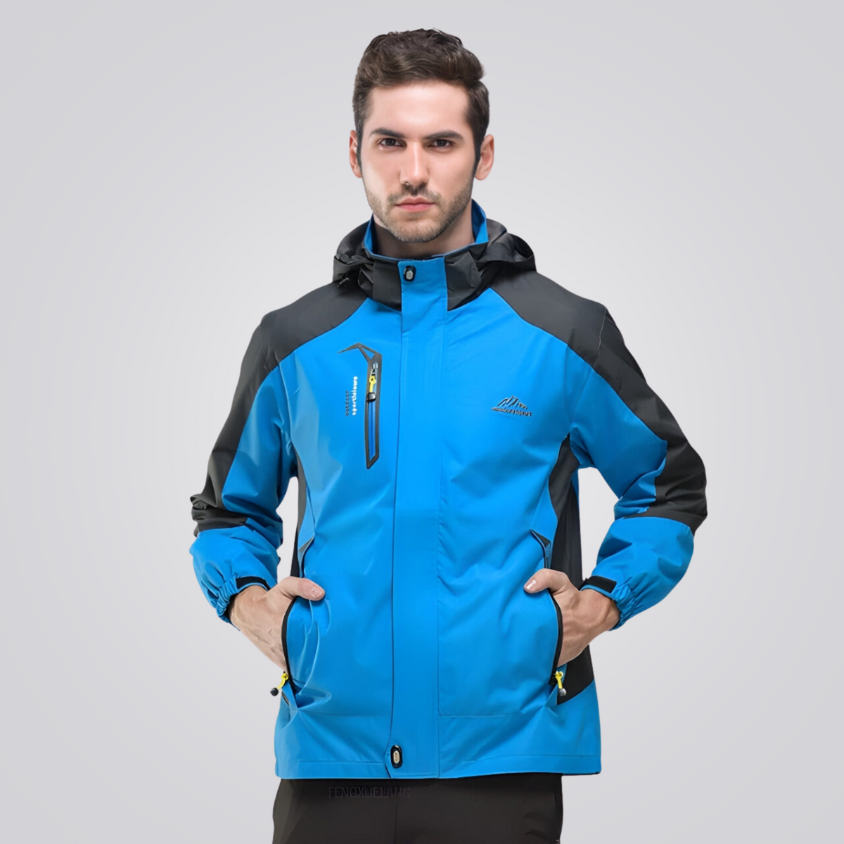Winddichte und wasserdichte Thermojacke
