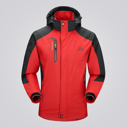 Winddichte und wasserdichte Thermojacke