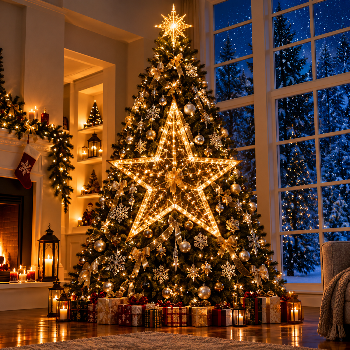 TreeLume™ — Intelligente Animierte Weihnachtsbaumbeleuchtung