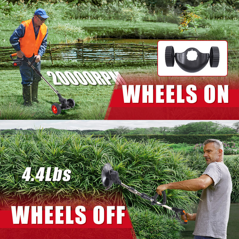 3-in-1 Cordless Grass Trimmer