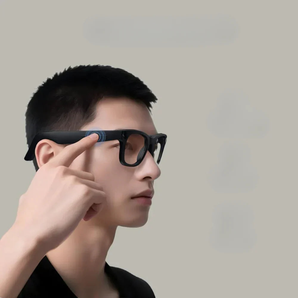 Lunettes connectées, Caméra Intégrée, ChatGPT – SmartView Pro IA