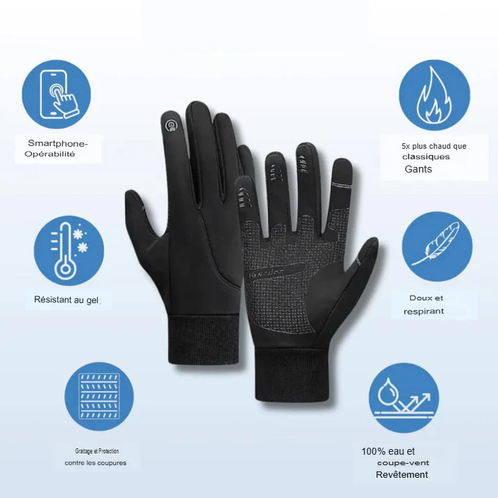 Thermal and waterproof winter gloves - Wenders