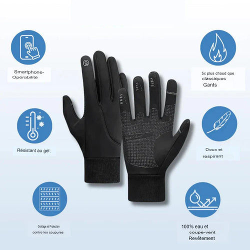 Thermal and waterproof winter gloves - Wenders